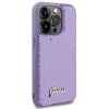 Guess GUHCP15LPSFDGSU iPhone 15 Pro 6.1 fioletowy/purple hardcase Sequin Script Metal